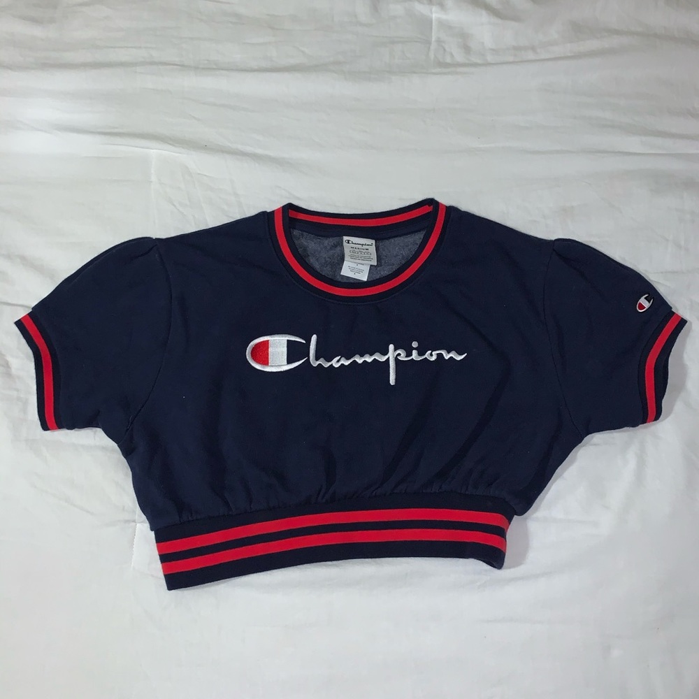 New Champion Cropped Tee!